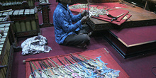 Marionetas, Teatro de sombras, Jogyakarta, Indonesia