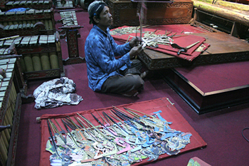 Marionetas, Teatro de sombras, Jogyakarta, Indonesia