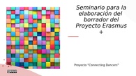 Seminario para la elaboración del proyecto Erasmus+. Guía