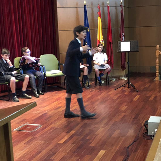 Fase final del III Concurso de Oratoria en Primaria de la Comunidad de Madrid 3
