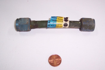 Código de colores en circuito hidráulico aeronáutico