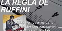 La Regla de Ruffini. Proyecto de Investigación