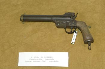 Pistola de señales, Museo del Aire de Madrid
