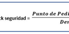  Nº días punto de pedido a stock seguridad