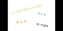 PRIMARIA - 2º - LA MULTIPLICACIÓN _ EL TRIPLE - MATEMÁTICAS - FORMACIÓN 
