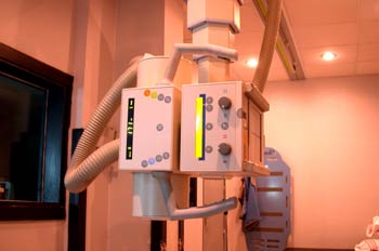 Aparato de radiografía