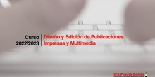 CFGS de Diseño y edición - Curso 2022/2023