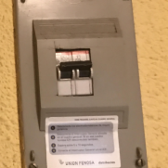 interruptor de control de potencia 