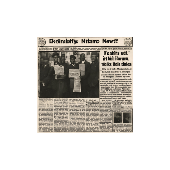 Artículo de periódico