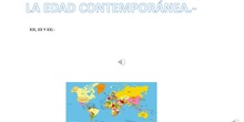 LA EDAD CONTEMPORÁNEA