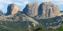Las Rocas de Benet, vistas desde Horta de Sant Joan, Tarragona