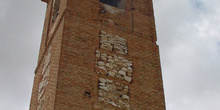 Torre de la iglesia en Orusco