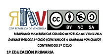 Seminario de Matemáticas CEIP República de Venezuela