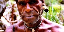 Nativo lani, Irian Jaya, Indonesia