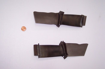 álabes con guía central