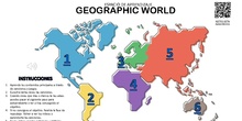Mapa de aprendizaje Geographic World