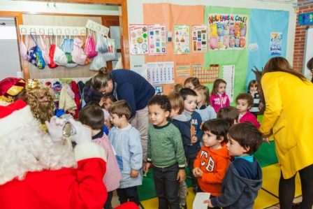Los RRMM y Papá Noel en INF 3C 9