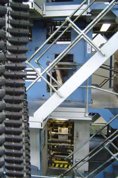 Escaleras de rotativa