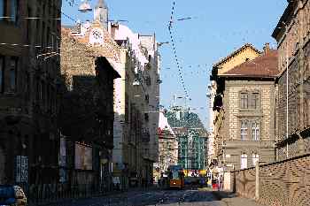 Barrio residencial de Pest, Budapest, Hungría