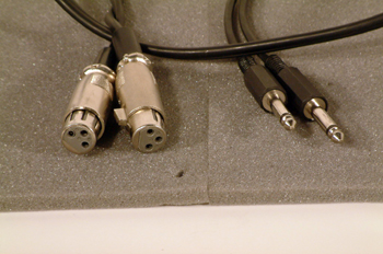 Cable canon JPN Jack stereo