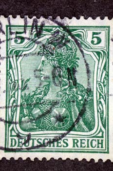 Sello del Tercer Reich alemán