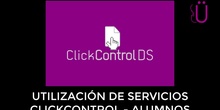 tutorial Clickcontrol para alumnos