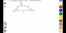 Resolución de triángulos 1Bach