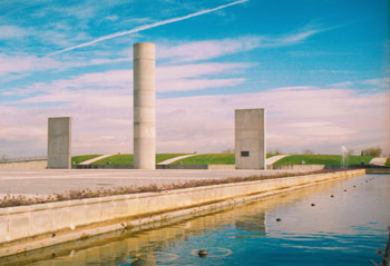 Estanque y estructuras de hormigón