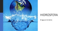 LA HIDROSFERA