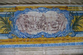 Azulejo del Monasterio de los Jerónimos, Lisboa, Portugal