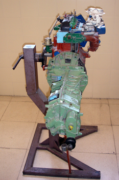 Soporte de reparación de motores