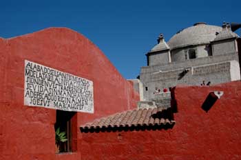 Convento de Santa Catalina en Arequipa, Perú