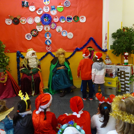 Visita de los Reyes Magos 2. Curso 19-20 12