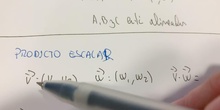 Producto escalar