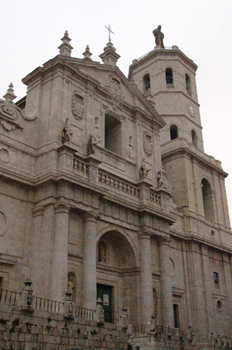Fachada de la Catedral de Valladolid, Castilla y León