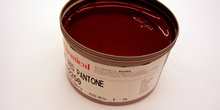 Bote tinta pantone rubine red