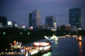 Tenjin Matsuri, Festival Popular de Osaka