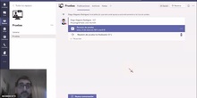 Configuración de micrófono y webcam en una videollamada de Teams