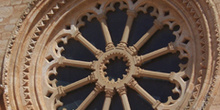 Rosetón, Monasterio de Santa María de la Huerta; Soria; Castilla