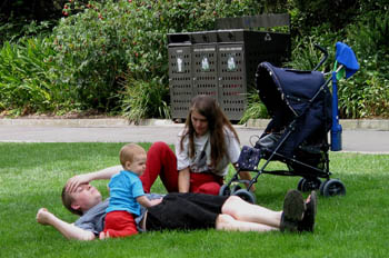 Día en el parque, Australia