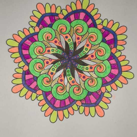 Hugo Montero Flower Mandala