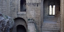 Pasos intermedios del castillo, Huesca