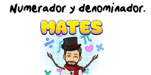 4º Matemáticas ¿Qué es una fracción? Numerador y denominador - Contenido educativo