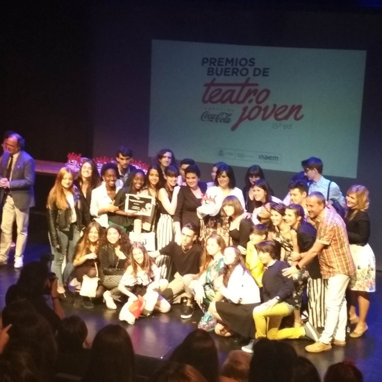 Grupo de Teatro - Ceremonia Premios Buero de Teatro Joven 2018 3
