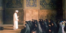 Alumnas en Masjid-i-Shah, Isfahan (Irán)
