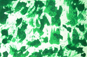 Composición pictórica en verde