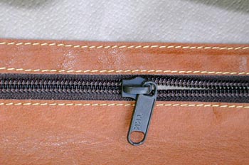 Confección de cremallera