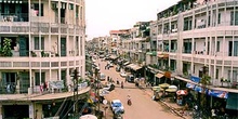 Calles de Phnom Penh, Camboya