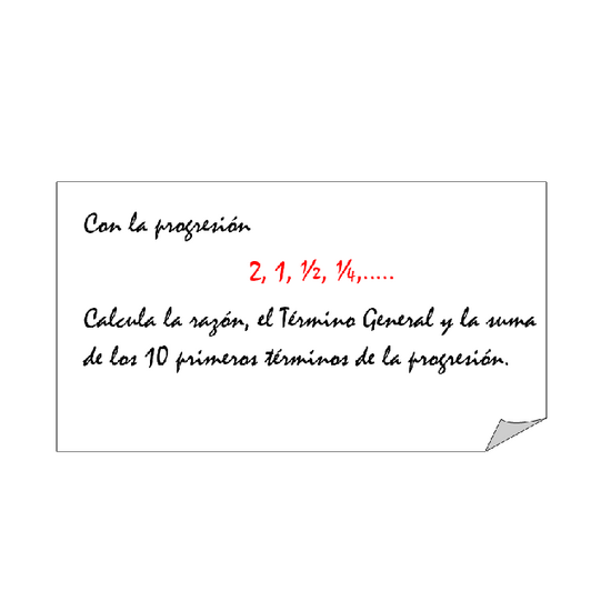 Ejercicio Prog Geométrica