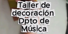 Taller de decoración